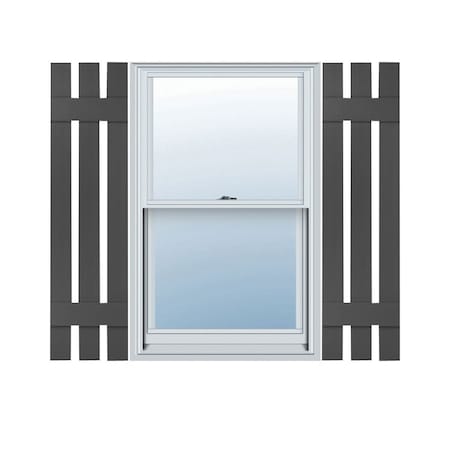 Ekena Millwork Builders Edge, TailorMade Three Board Spaced (2 Batten), Board-n-Batten Shutters, BES3120045018, PR BES3120045018